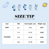 10 Pairs Baby Socks Newborn Baby Boy Girls 0-3 Years Kids Soft Cotton Cartoon Animal Cartoon Children's Socks For Boys 2025 New
